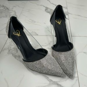 Rhinestone stiletto